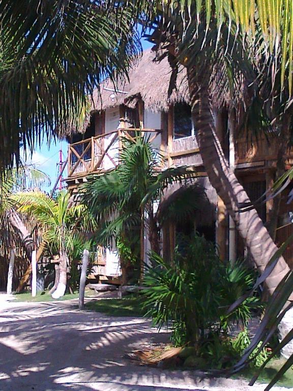 Las Cabanas Del Doctor Mahahual Ngoại thất bức ảnh