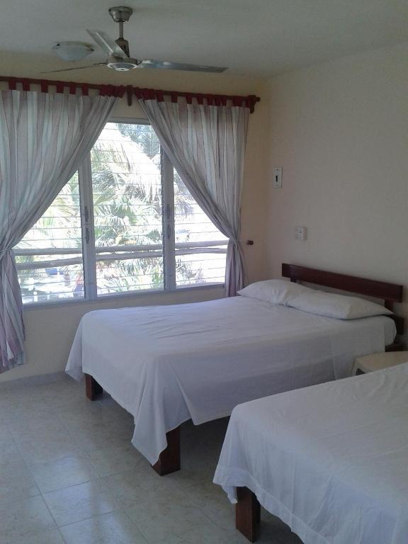 Las Cabanas Del Doctor Mahahual Ngoại thất bức ảnh