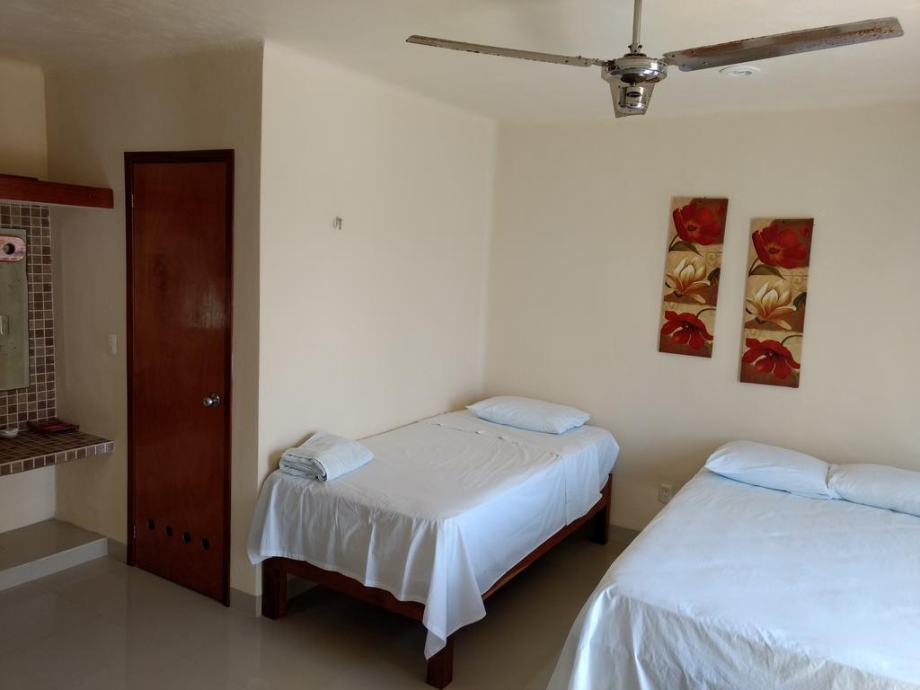 Las Cabanas Del Doctor Mahahual Ngoại thất bức ảnh