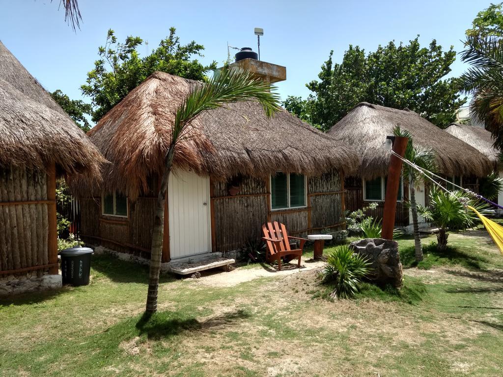 Las Cabanas Del Doctor Mahahual Ngoại thất bức ảnh