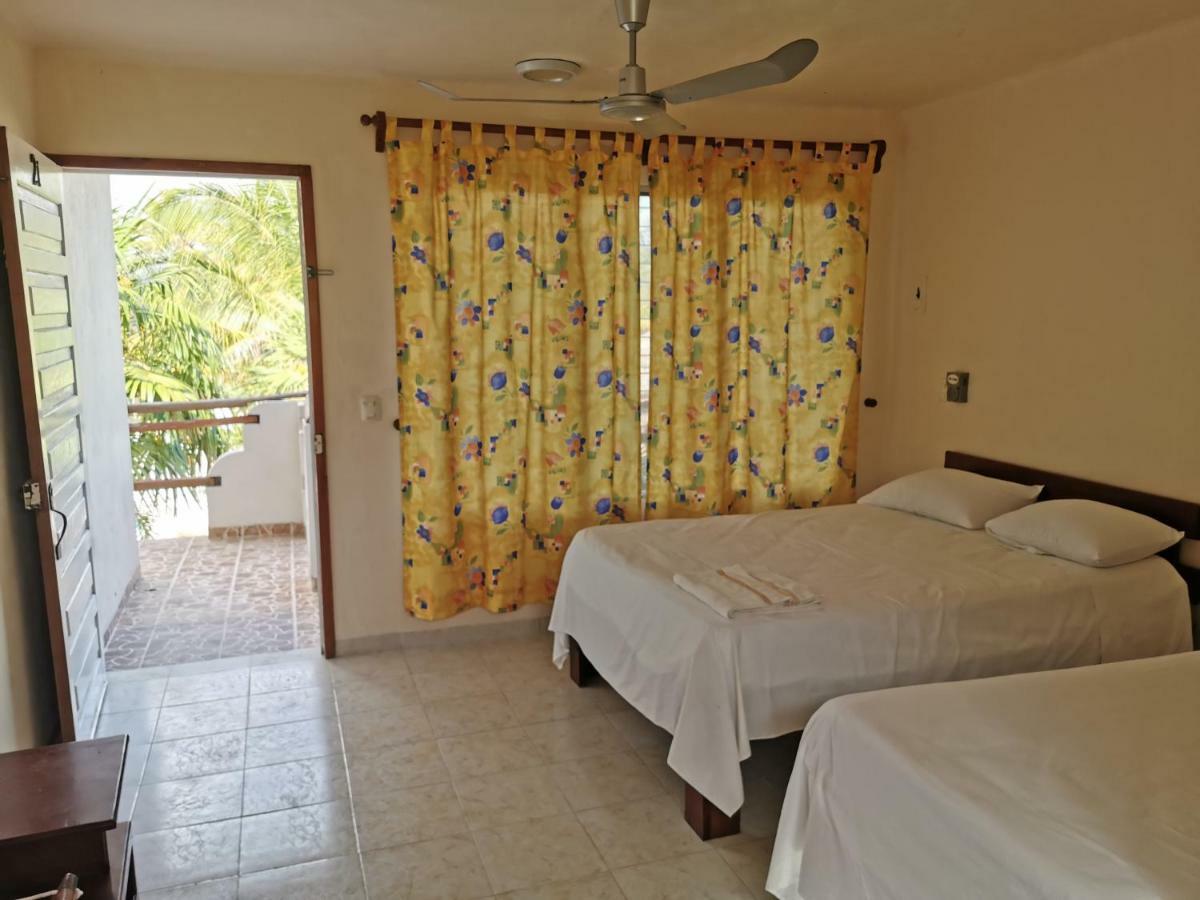 Las Cabanas Del Doctor Mahahual Ngoại thất bức ảnh