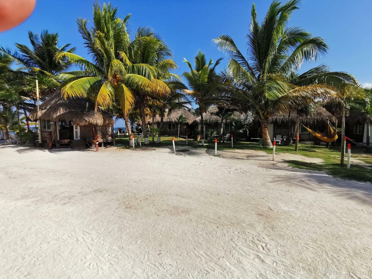 Las Cabanas Del Doctor Mahahual Ngoại thất bức ảnh