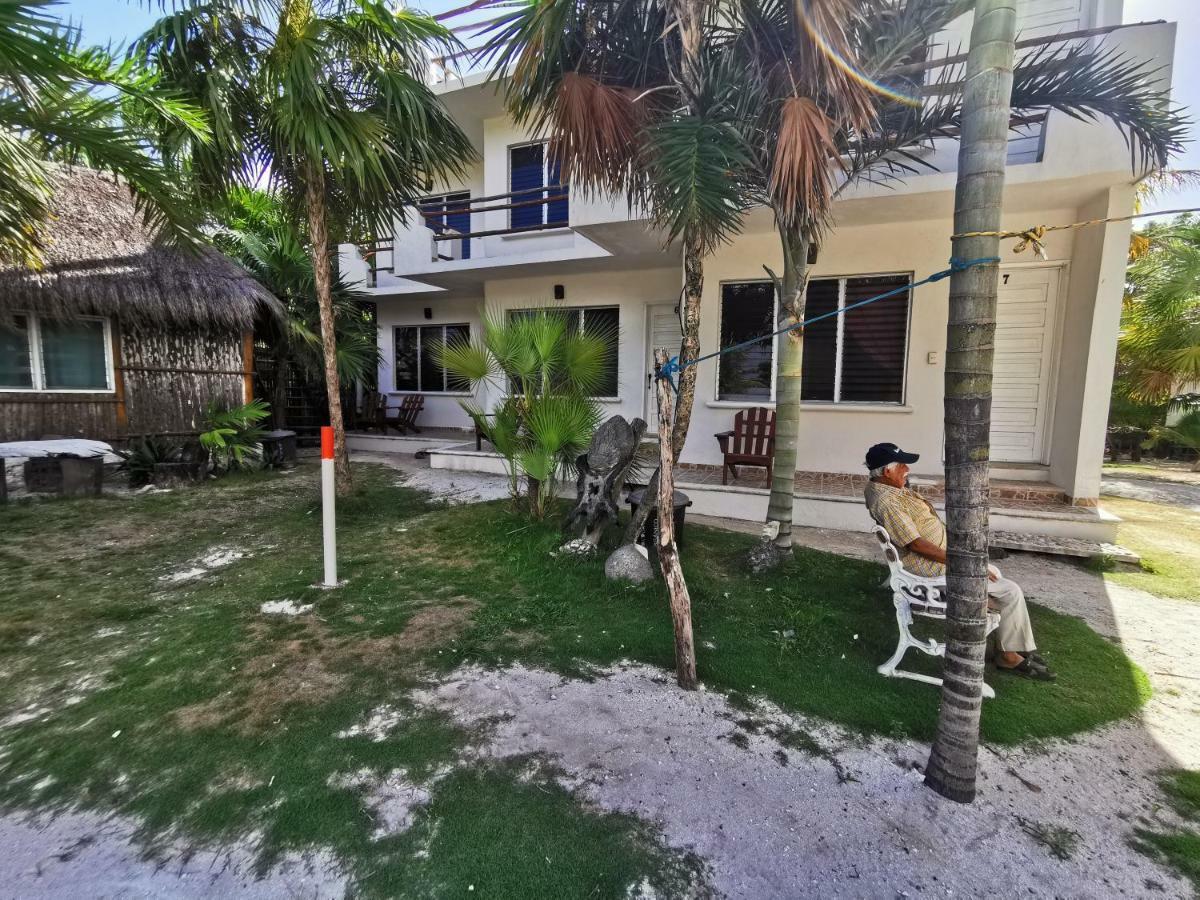 Las Cabanas Del Doctor Mahahual Ngoại thất bức ảnh