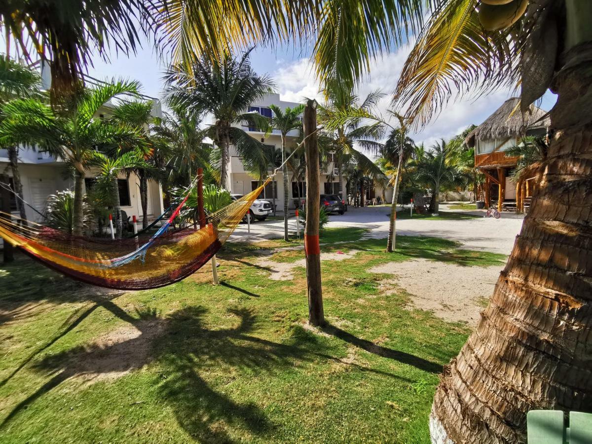 Las Cabanas Del Doctor Mahahual Ngoại thất bức ảnh