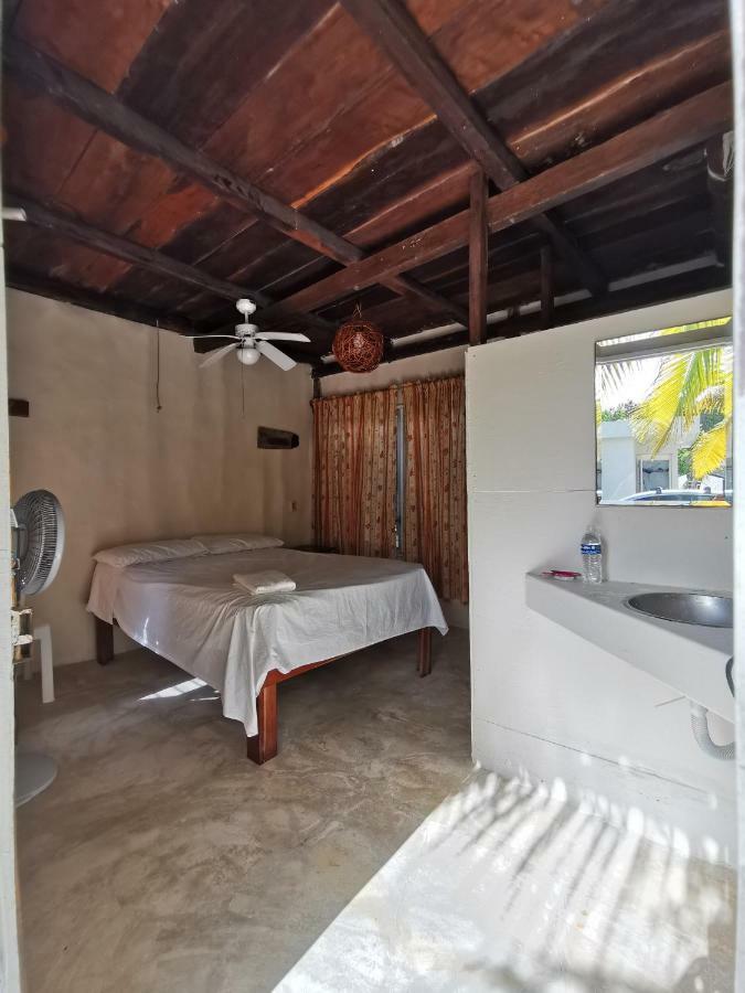Las Cabanas Del Doctor Mahahual Ngoại thất bức ảnh